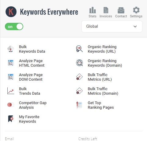 keywords everywhere